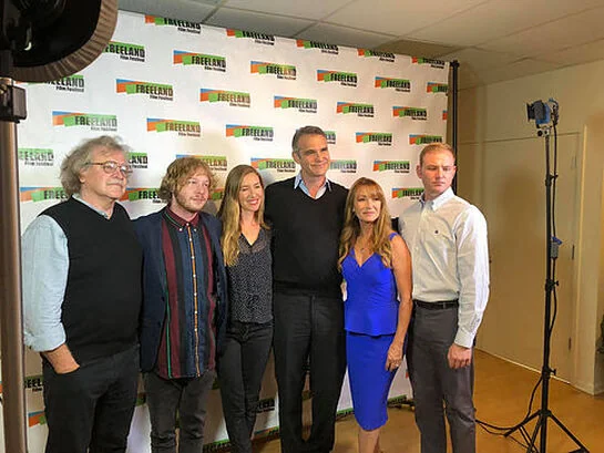 A fully packed opening night at Freeland Festival 2019 with Actress Jane Seymour and family.