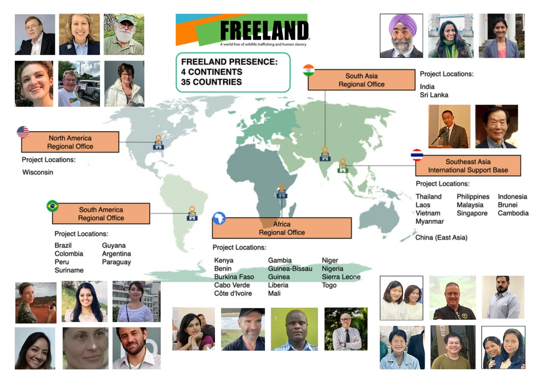 Freeland Offices Map